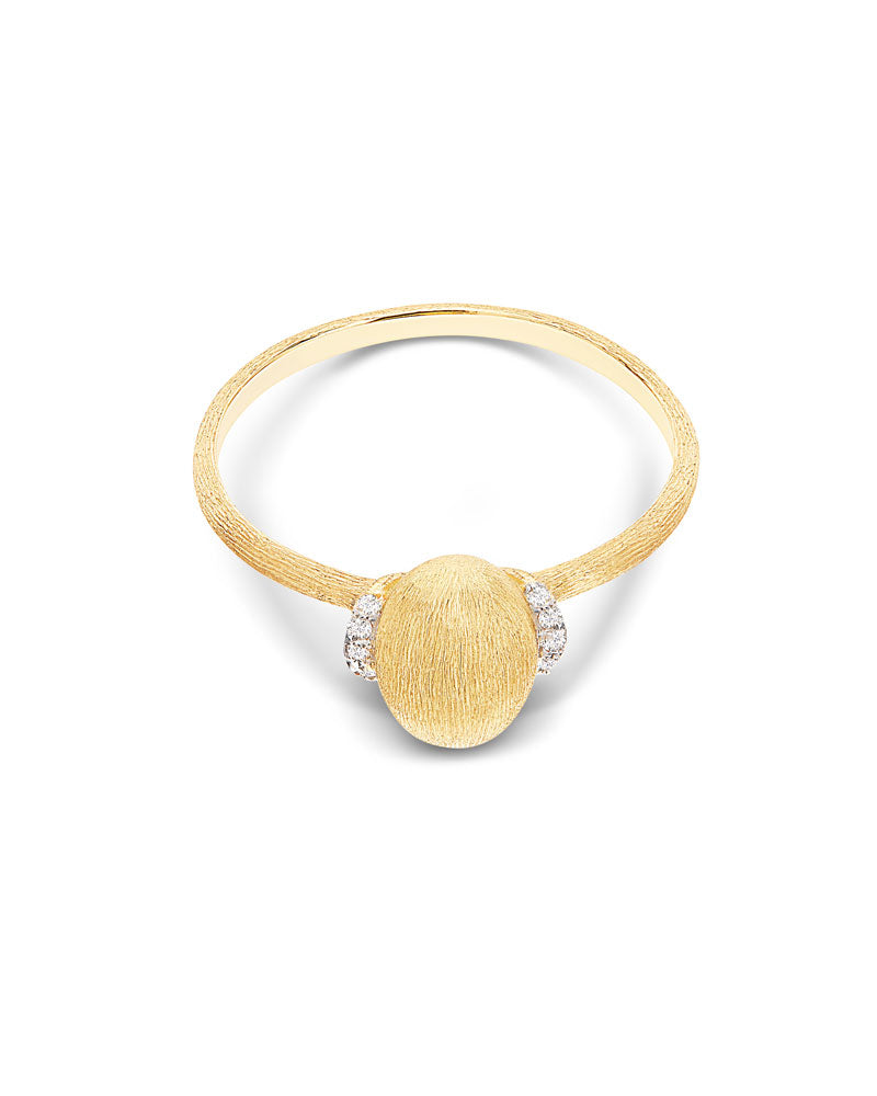Nanis Anello "DANCING ÉLITE" con boule in oro e accenti di diamante (piccolo – Nanis Italian Jewels In Linea