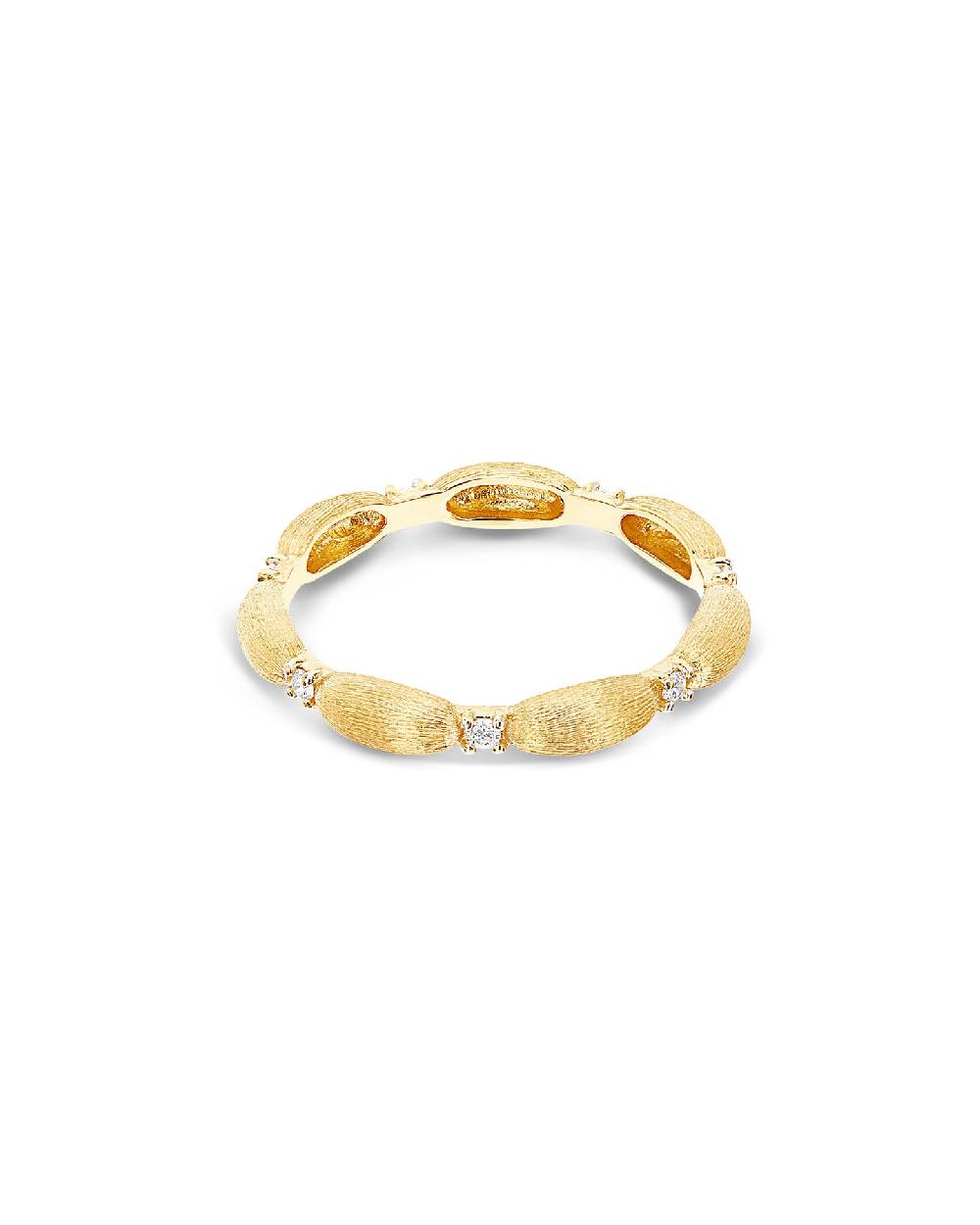 Nanis Anello "DANCING ÉLITE" con boules in oro e dettagli di diamanti – Nanis Italian Jewels Promozione