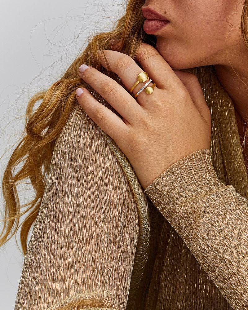 Nanis Anello contrariè "DANCING ÉLITE" in oro e diamanti – Nanis Italian Jewels Acquista Ora