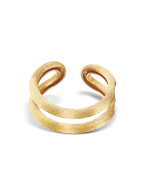 Nanis Anello "LIBERA" aperto in oro e diamanti – Nanis Italian Jewels Affare Del Giorno