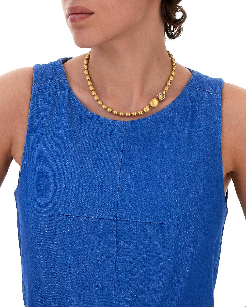 Nanis Collana girocollo "IVY" in oro e diamanti – Nanis Italian Jewels 2025