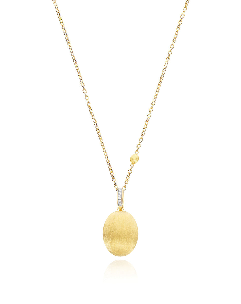 Nanis Charm "Boules" in oro inciso e diamanti (grande) – Nanis Italian Jewels Affare Del Giorno