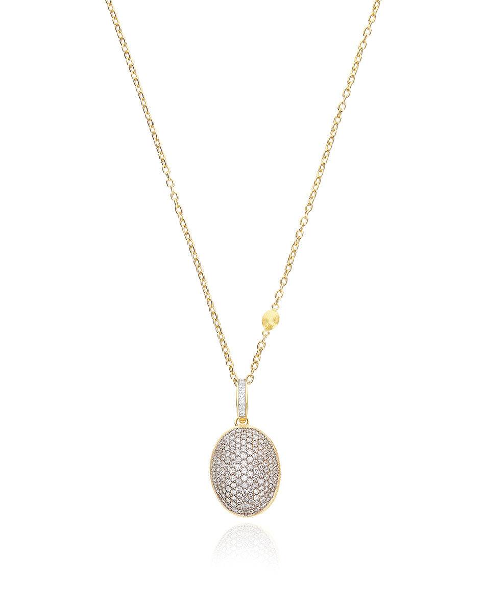 Nanis Charm "Boules" in oro inciso e pavè di diamanti (grande) – Nanis Italian Jewels Convenienza