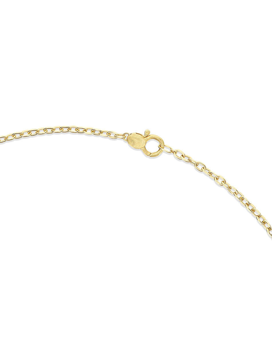 Nanis Collana a catena "Boules" in oro inciso (lunga) – Nanis Italian Jewels Offerta