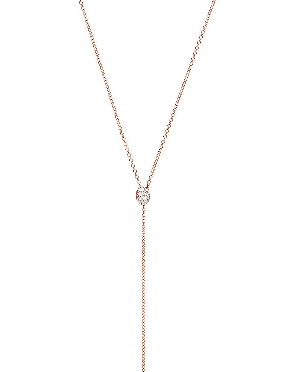 Nanis Collana "CANDLE" pendente con ciondolo in oro rosa e diamanti – Nanis Italian Jewels Saldi Di Fabbrica