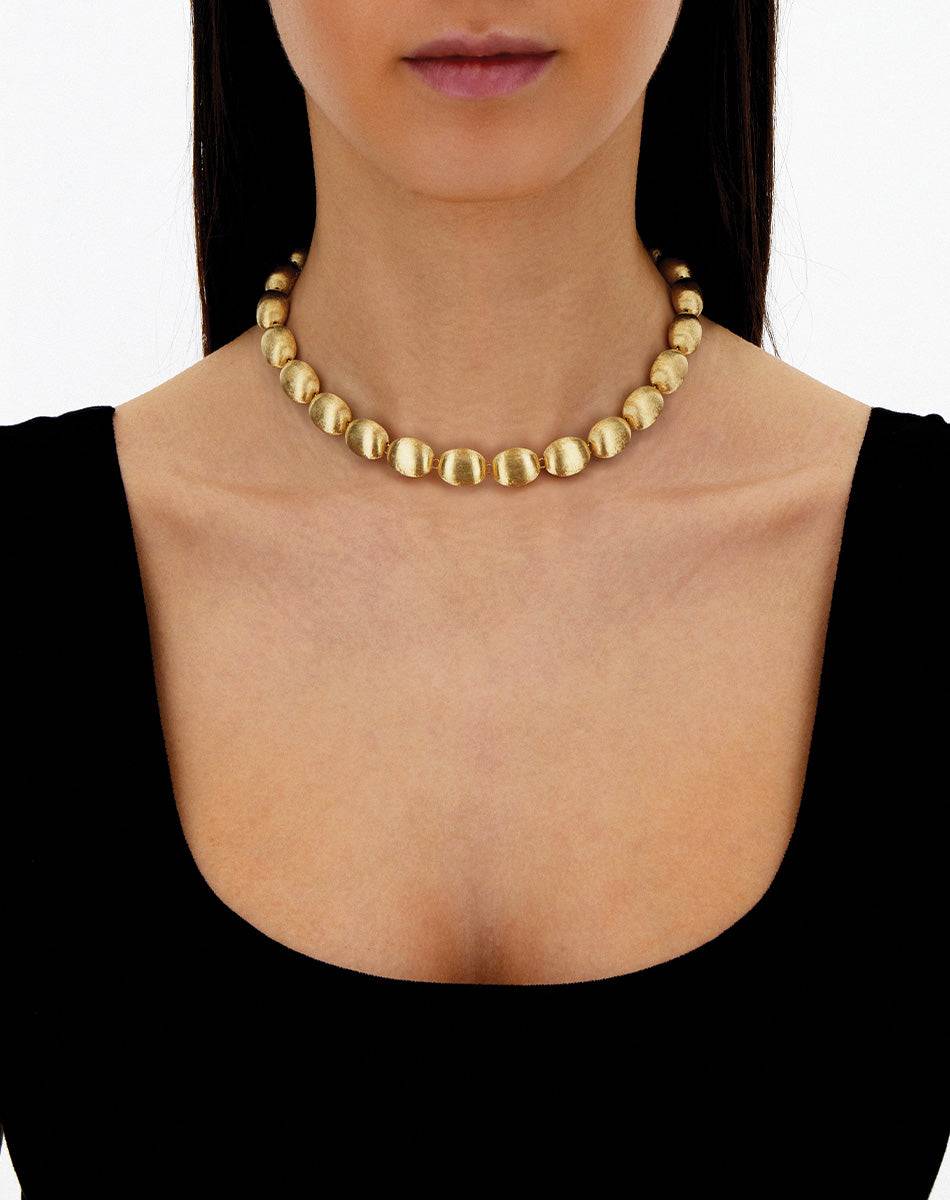 Nanis Collana di perle in oro "Muse" (piccola) – Nanis Italian Jewels Convenienza