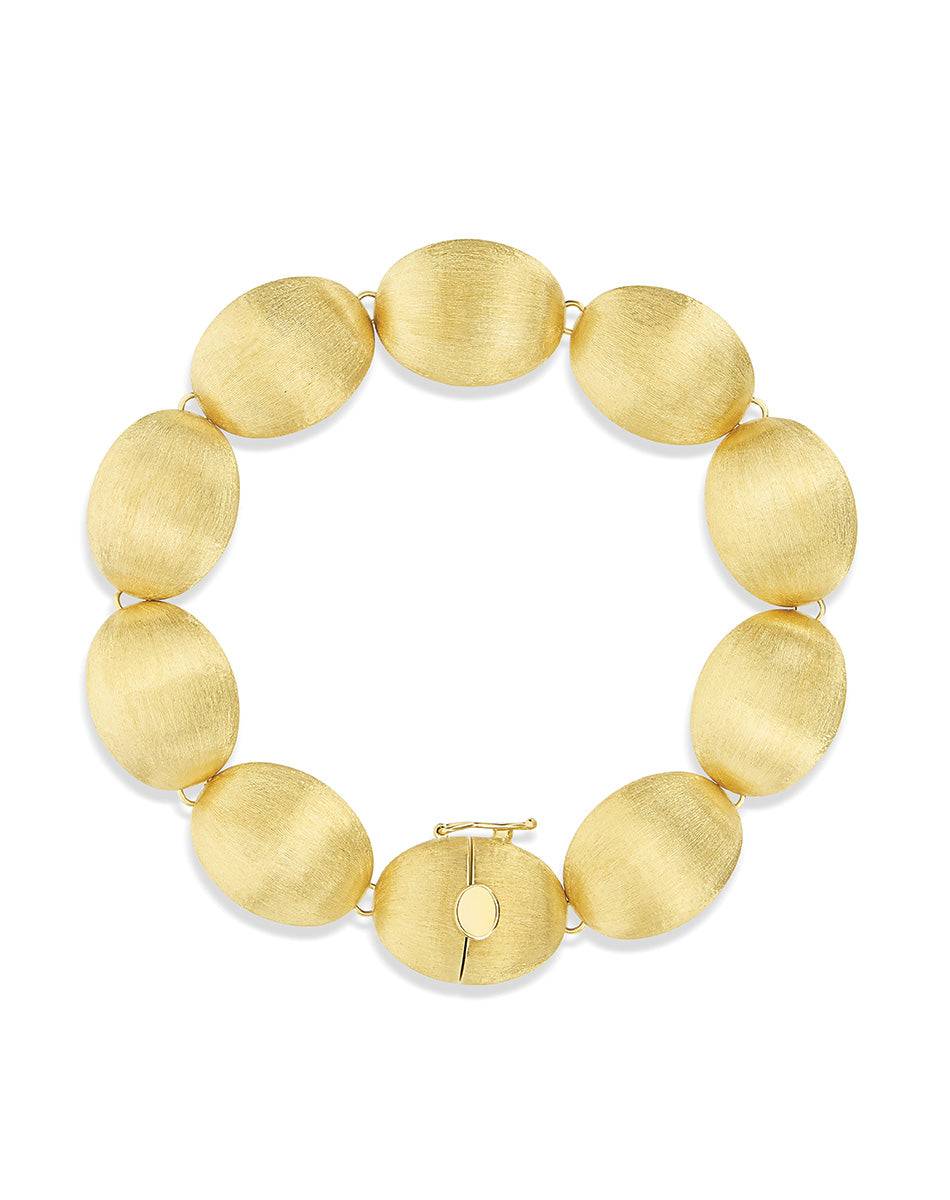 Nanis Bracciale di perle in oro "Muse" (grande) – Nanis Italian Jewels Novità