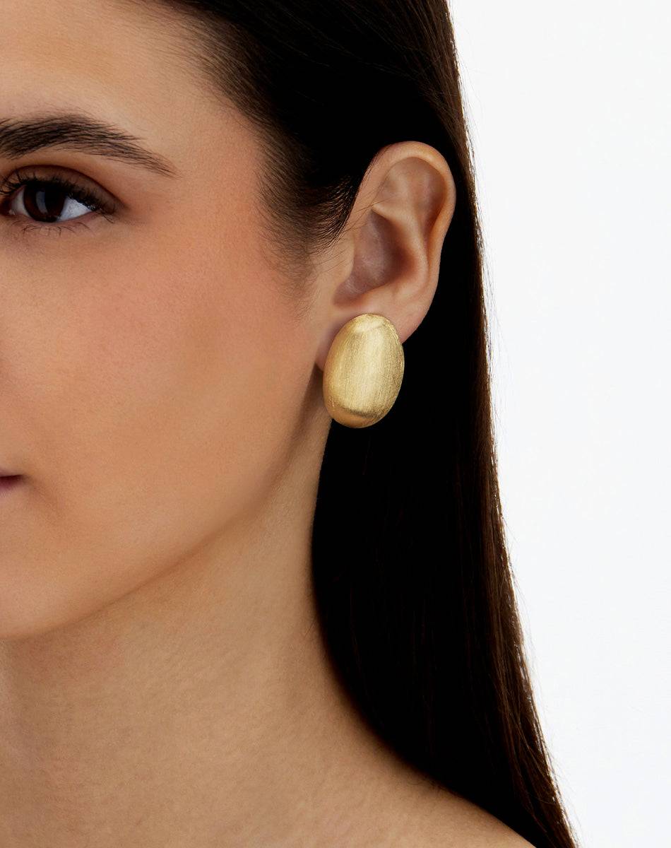 Nanis Orecchini di perle a lobo in oro "Muse" (grandi) – Nanis Italian Jewels Sconto