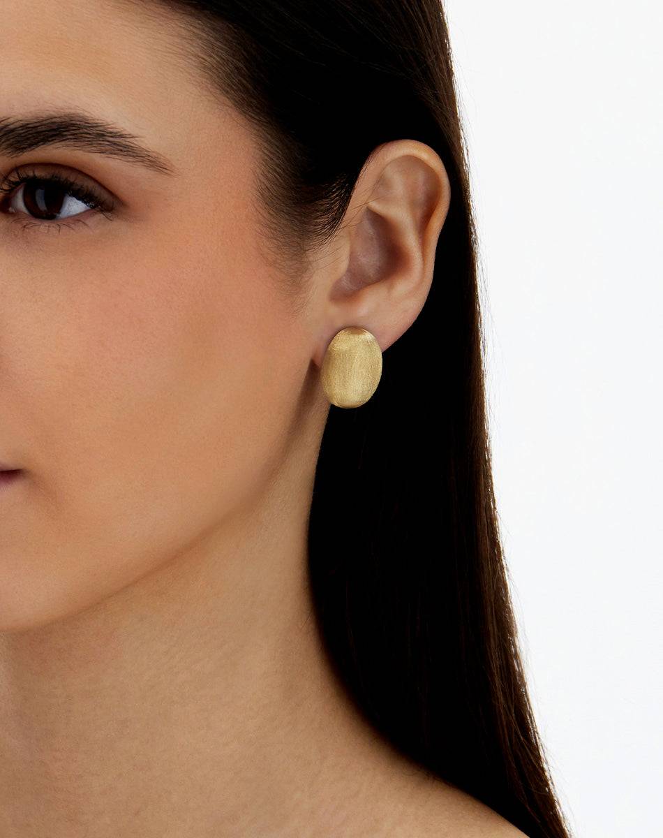 Nanis Orecchini di perle a lobo in oro "Muse" (medi) – Nanis Italian Jewels Offerta