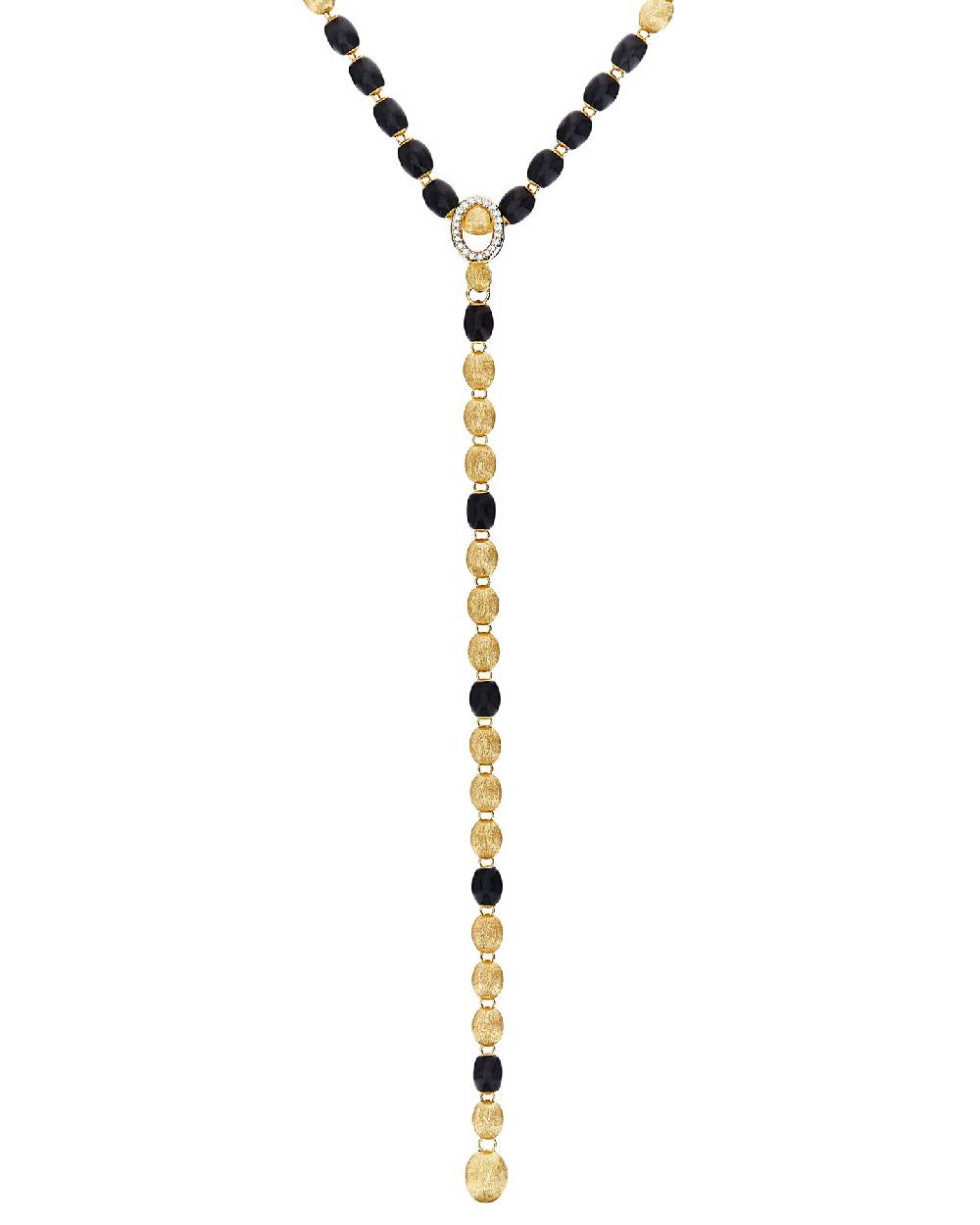 Nanis Bracciale IVY "MYSTERY BLACK" con boules in oro, diamanti e onice nero – Nanis Italian Jewels In Linea