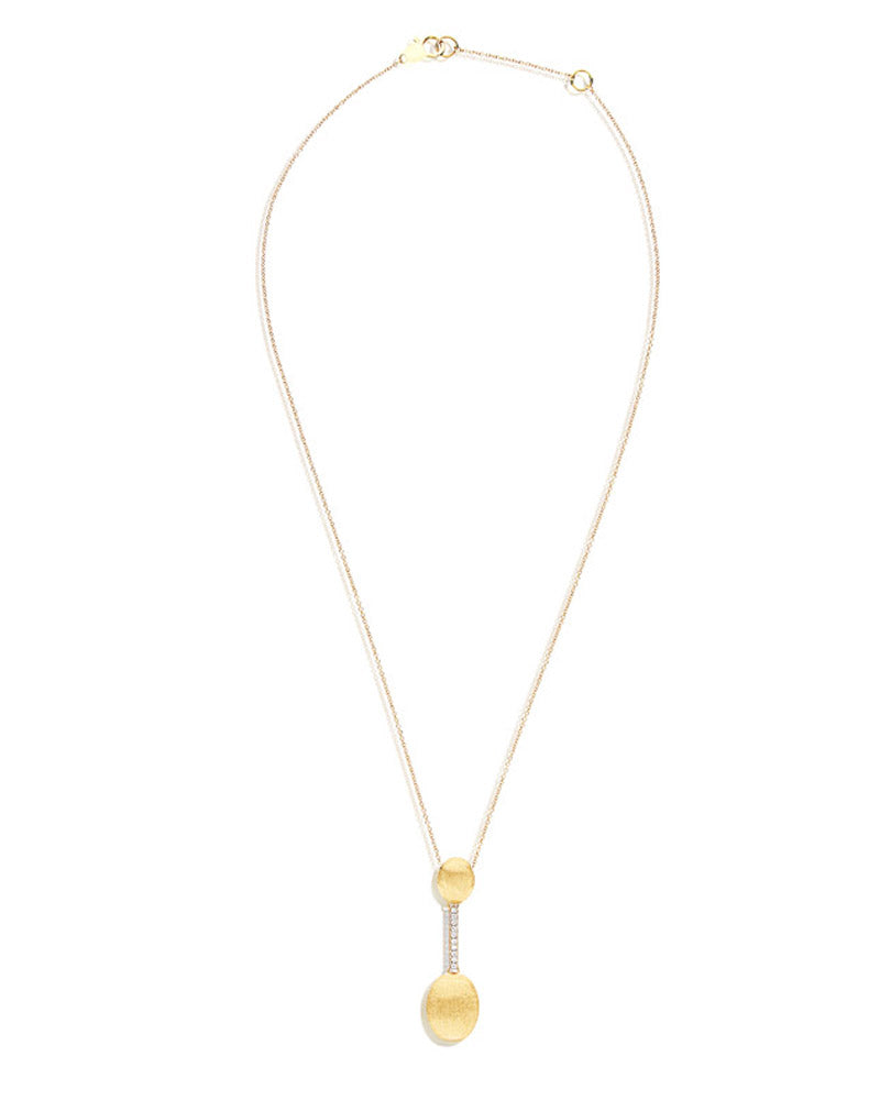 Nanis Collana "DANCING ÉLITE" con ciondolo elegante in oro e diamanti – Nanis Italian Jewels Prezzo Ridotto