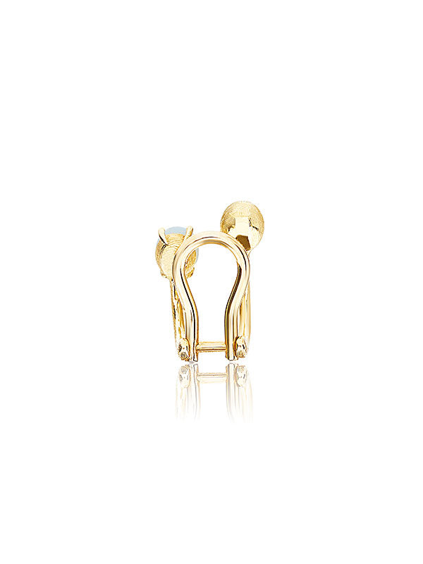 Nanis Ear cuff "AZURE" in oro e acquamarina – Nanis Italian Jewels Spedizione Gratuita