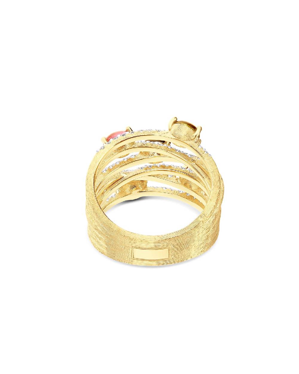 Nanis Anello "DANCING TOURMALINES" in oro e tormaline colorate – Nanis Italian Jewels Hotsell