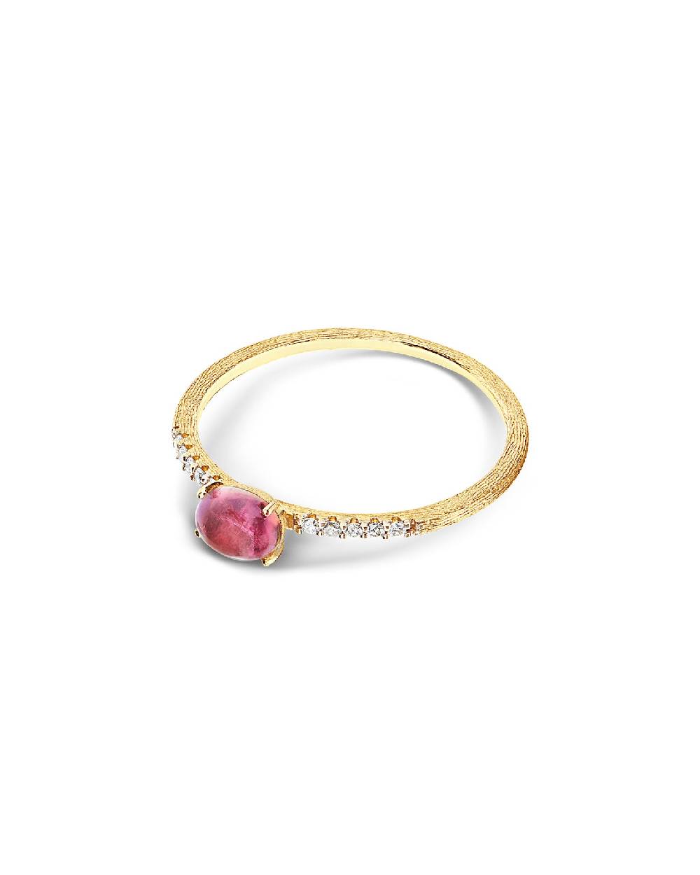 Nanis Anello "DANCING TOURMALINES" in oro, diamanti e tormalina rosa (piccol – Nanis Italian Jewels Vendite Flash