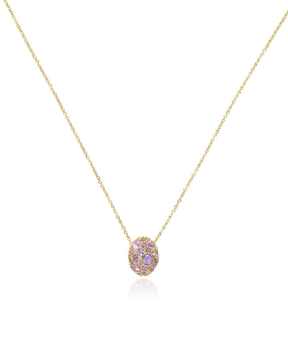 Nanis Collana "DANCING REVERSE" double face con ciondolo in oro, diamanti, t – Nanis Italian Jewels In Vendita