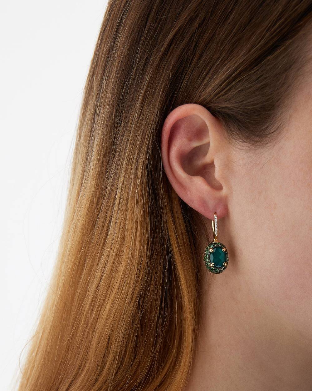Nanis Orecchini CILIEGINE "DANCING REVERSE" double face in oro, diamanti, ts – Nanis Italian Jewels Offerte