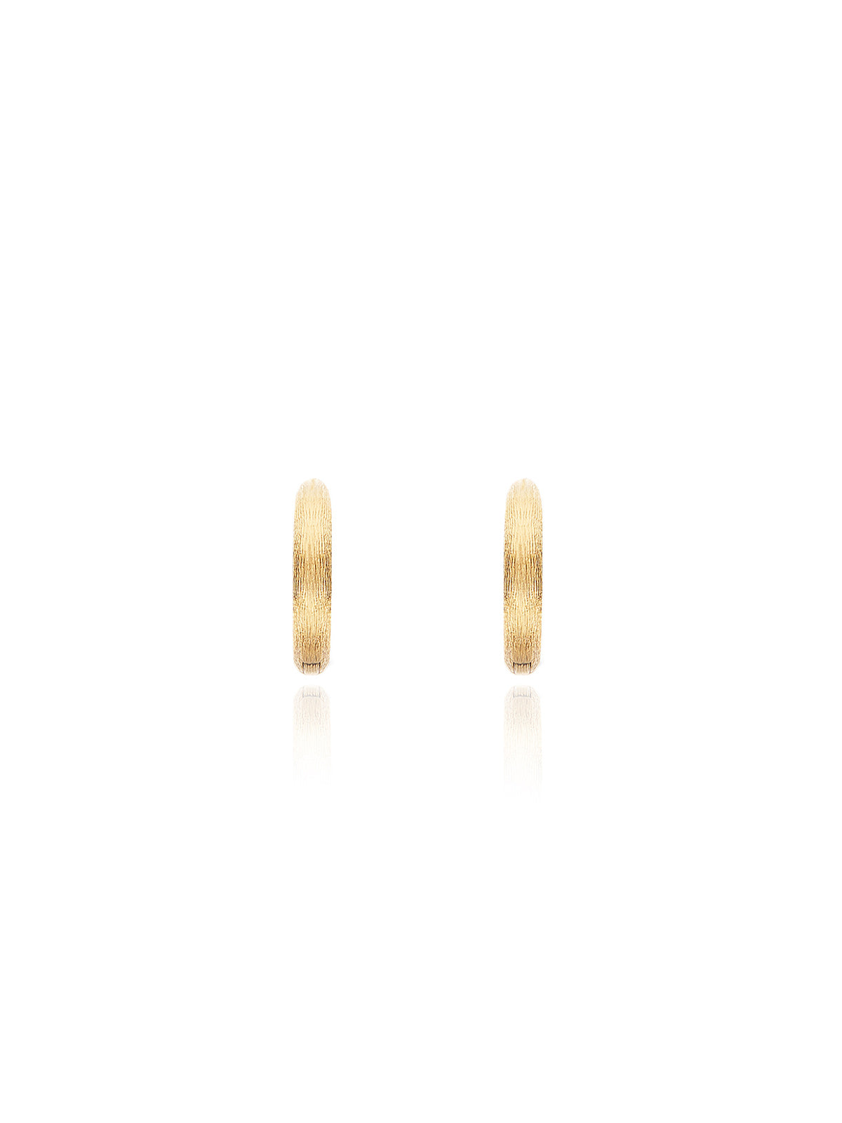 Nanis Orecchini a cerchio piccoli "LIBERA"in oro – Nanis Italian Jewels Fino Al -60%