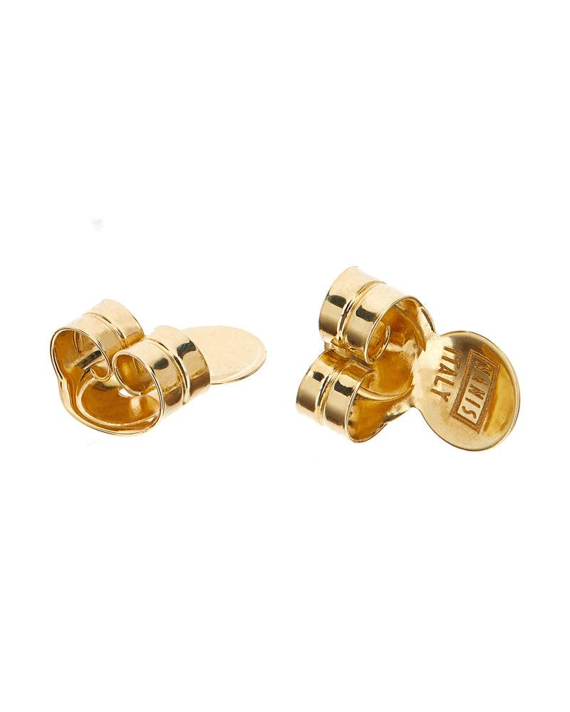 Nanis Orecchini "IPANEMA" con boules in oro, acquamarina e dettaglio di diam – Nanis Italian Jewels 2025