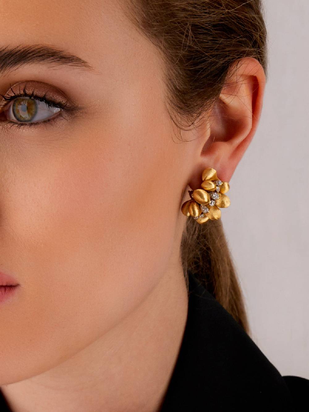 Nanis Orecchini iconici "TRASFORMISTA" in oro e diamanti – Nanis Italian Jewels Offerta