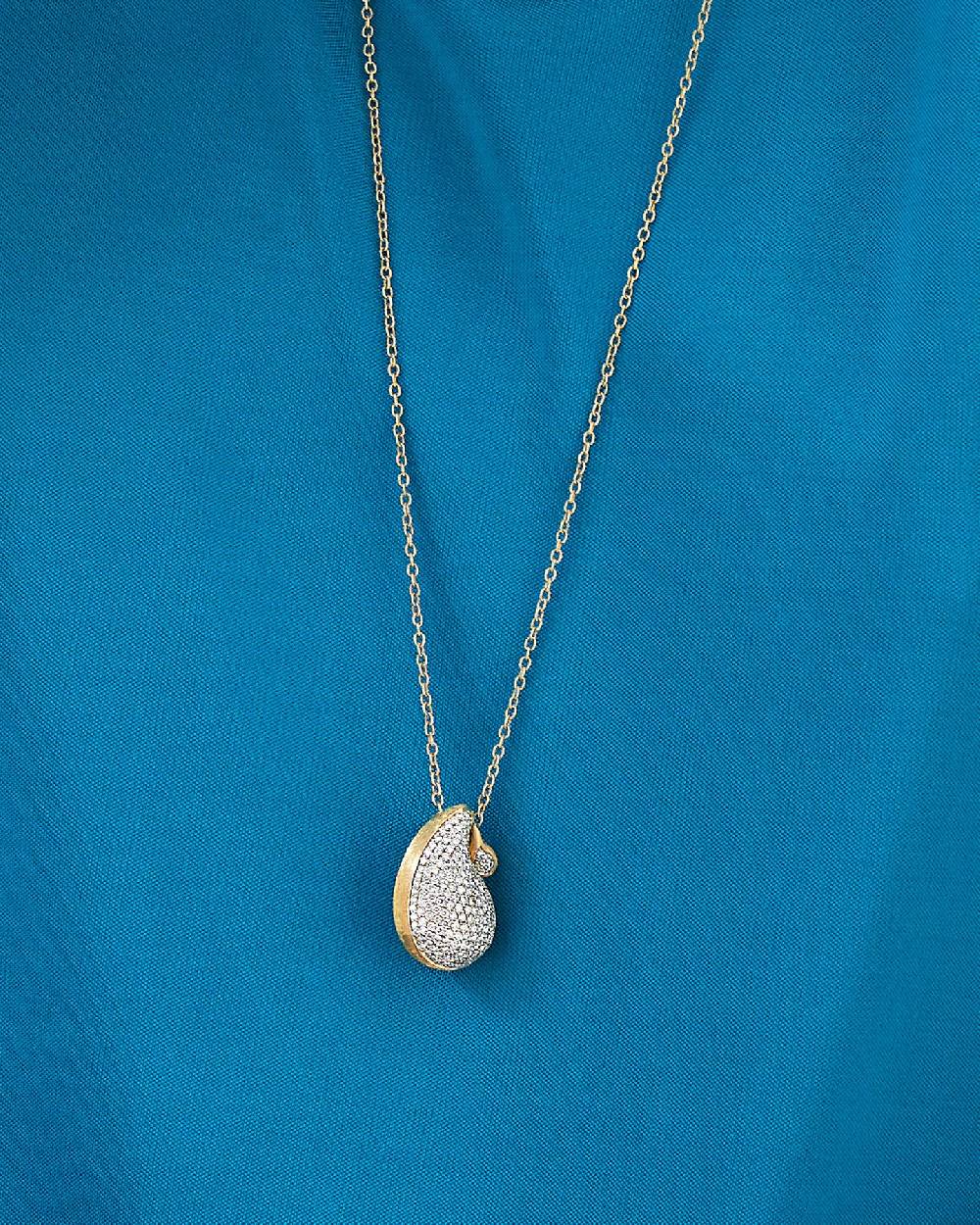 Nanis Collana "CASHMERE" pendente con ciondolo in oro e diamanti – Nanis Italian Jewels Saldi Di Fabbrica