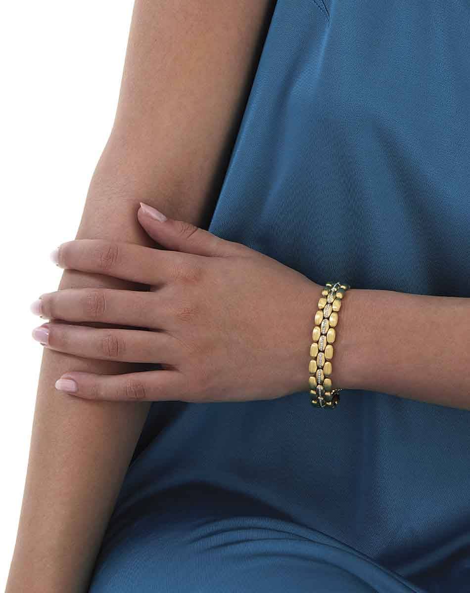 Nanis Bracciale statement "Diva" in oro e diamanti – Nanis Italian Jewels In Saldo