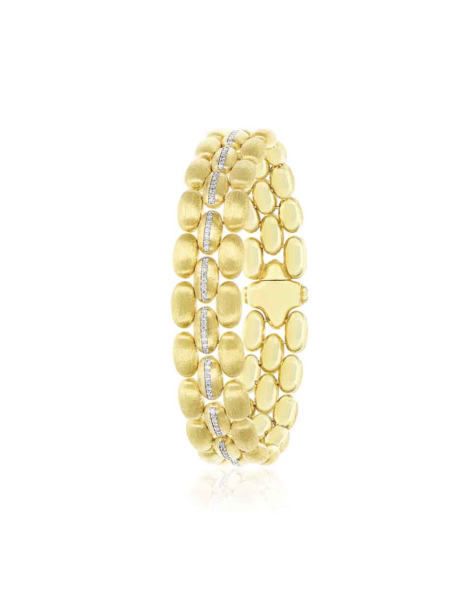 Nanis Bracciale statement "Diva" in oro e diamanti – Nanis Italian Jewels In Saldo