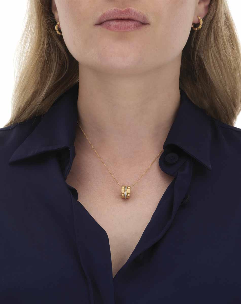 Nanis Collana "Diva" con pendente in oro e diamanti – Nanis Italian Jewels 2025