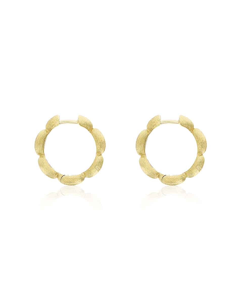 Nanis Orecchini a cerchio medi "Diva" in oro – Nanis Italian Jewels Vendita