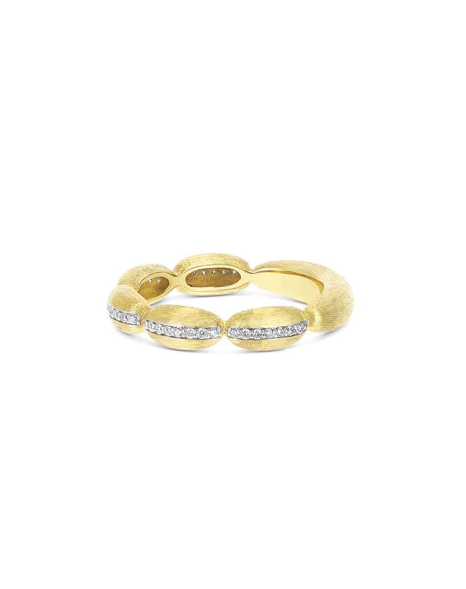 Nanis Anello “Diva” con boules in oro e diamanti – Nanis Italian Jewels Pezzi Unici