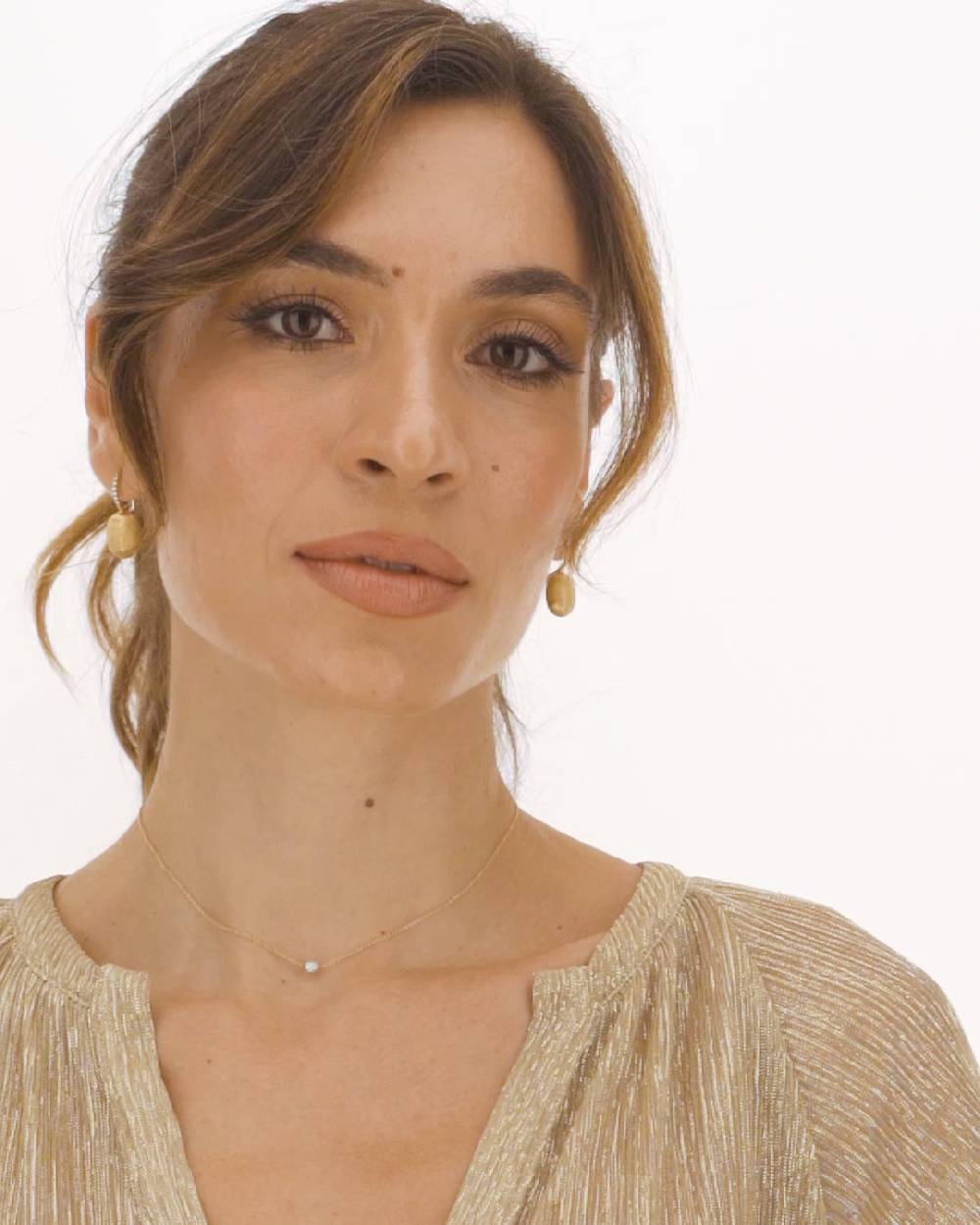 Nanis Collana punto luce "DANCING ÉLITE" in oro e dettaglio in diamanti – Nanis Italian Jewels Ultimi tre giorni