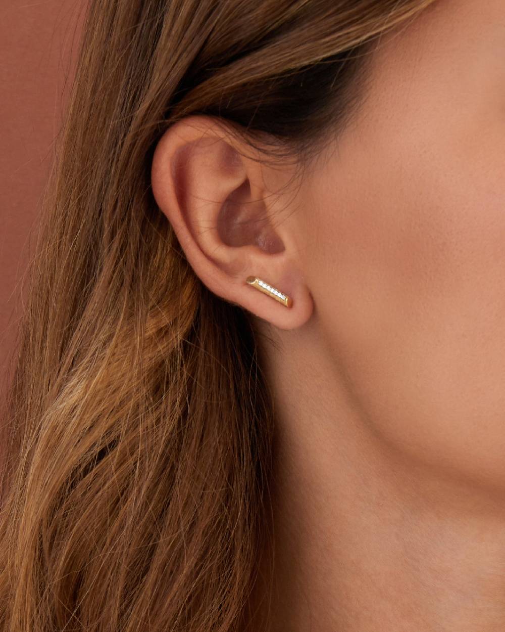 Nanis Orecchini a lobo "LIBERA" in oro eleganti – Nanis Italian Jewels Economico