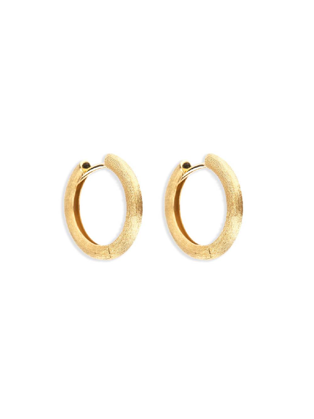 Nanis Orecchini a cerchio grandi "LIBERA" in oro – Nanis Italian Jewels Online