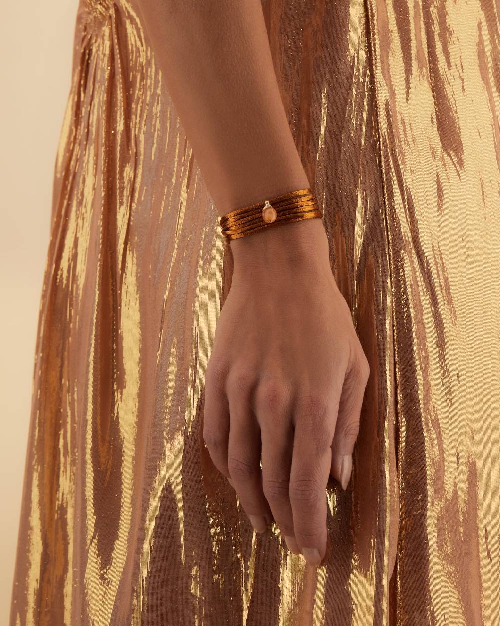Nanis Pendente "PETRA" in oro, diamanti e avventurina arancione (piccolo) – Nanis Italian Jewels Enormi risparmi