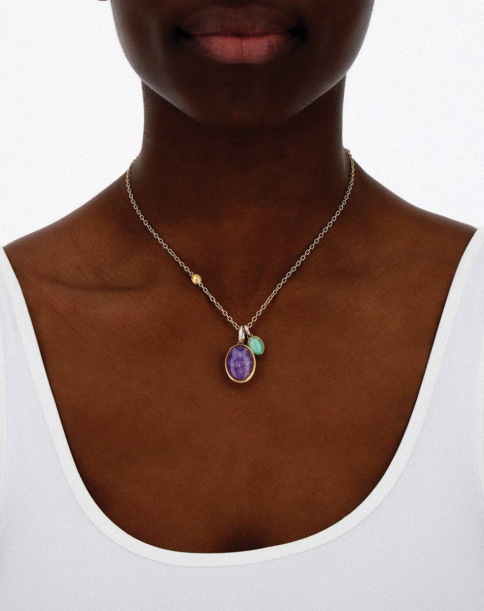 Nanis Collana a catena "Boules" in oro inciso (corta) – Nanis Italian Jewels Esporta salva