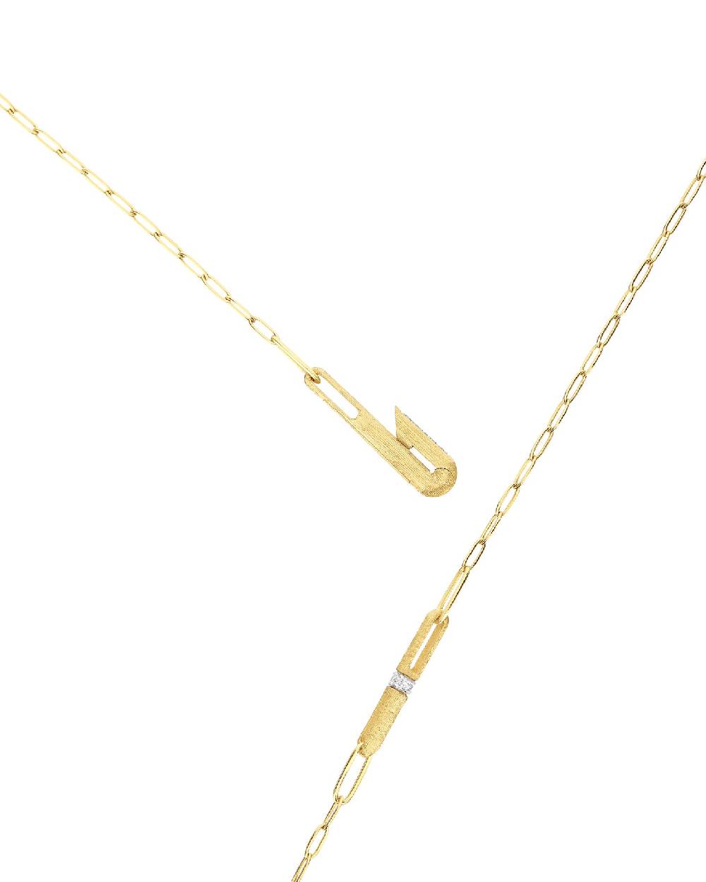 Nanis Collana a Y "LIBERA" soffio in oro e diamanti – Nanis Italian Jewels In vendita