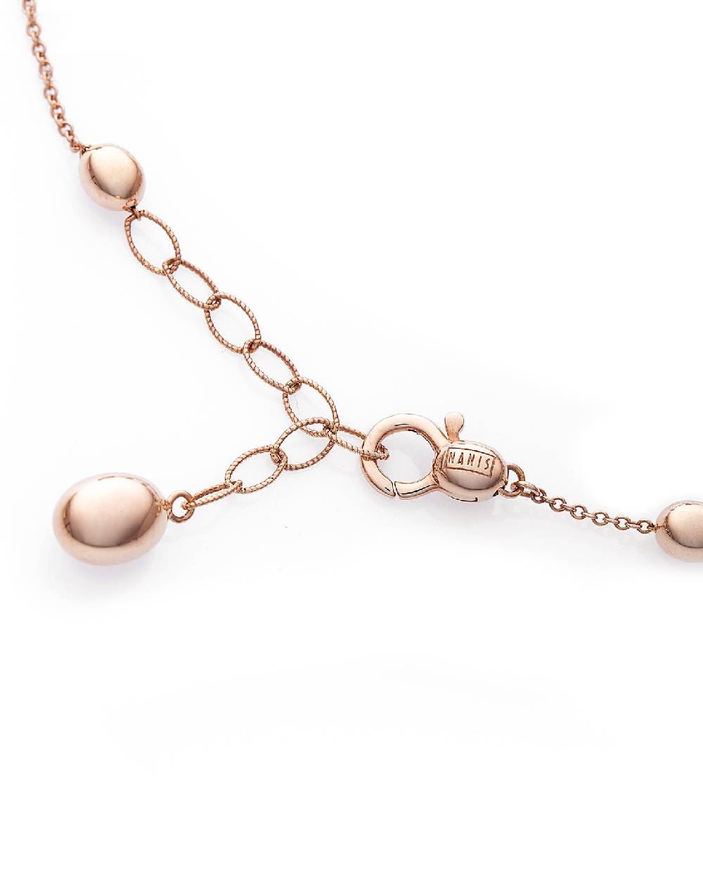 Nanis Bracciale "soffio" con boules in oro rosa – Nanis Italian Jewels Offerta