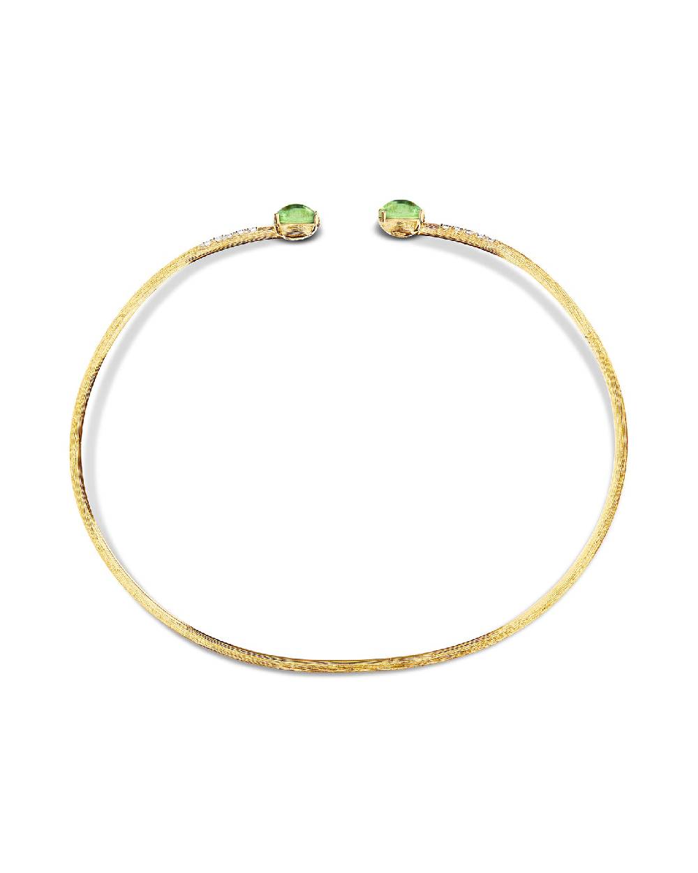 Nanis Bracciale a schiava "DANCING TOURMALINES" in oro, diamanti e tormalina – Nanis Italian Jewels Moda