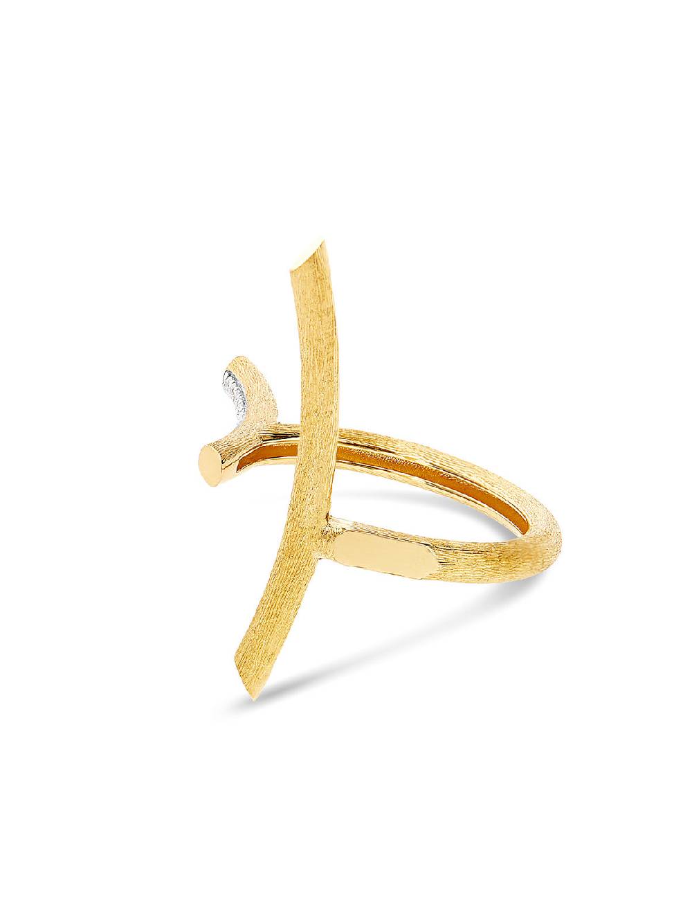 Nanis Anello "LIBERA" double face versatile in oro e diamanti – Nanis Italian Jewels Sconti VIP