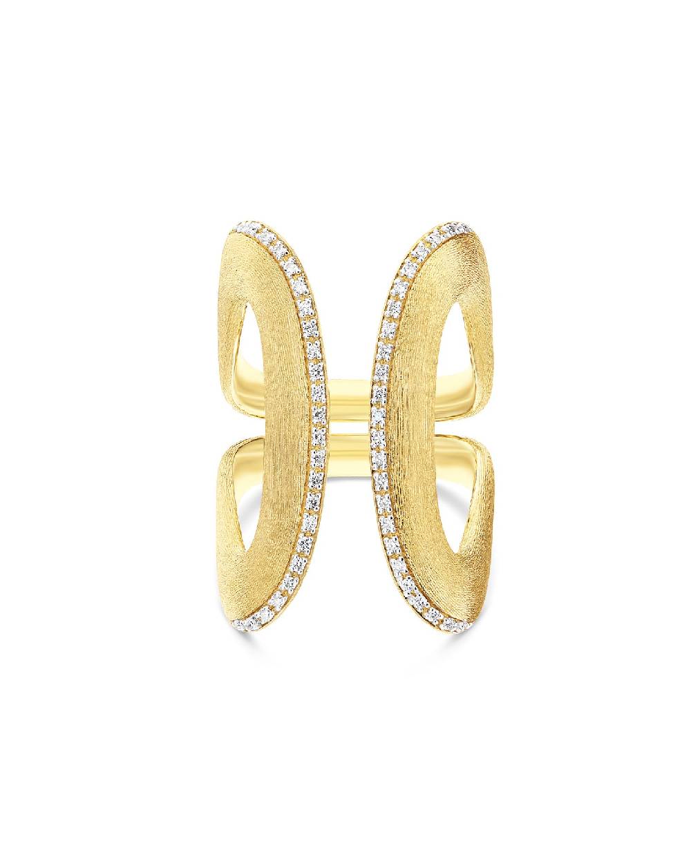 Nanis Anello statement "LIBERA ICON" in oro e diamanti – Nanis Italian Jewels Super Saving Price