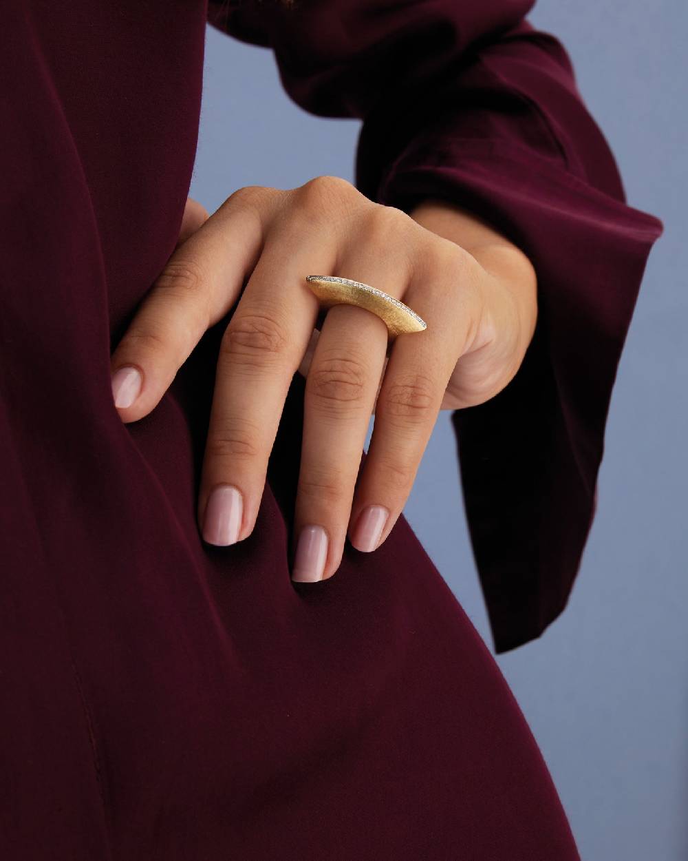 Nanis Anello "LIBERA ICON" contemporaneo in oro e diamanti – Nanis Italian Jewels Offerta settimanale