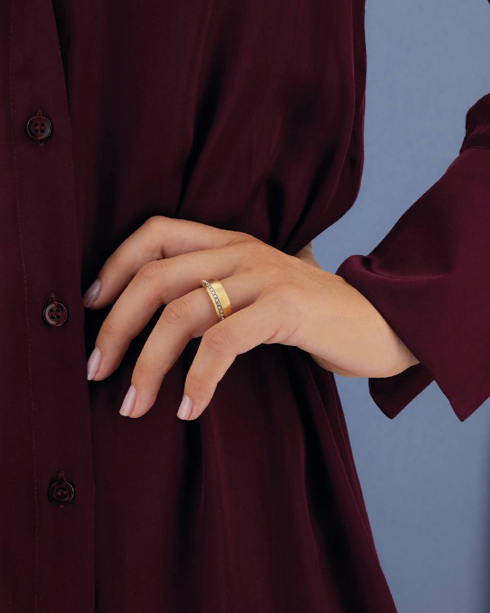 Nanis Anello di fidanzamento "LIBERA ICON" in oro e diamanti (grande) – Nanis Italian Jewels Ritorno libero