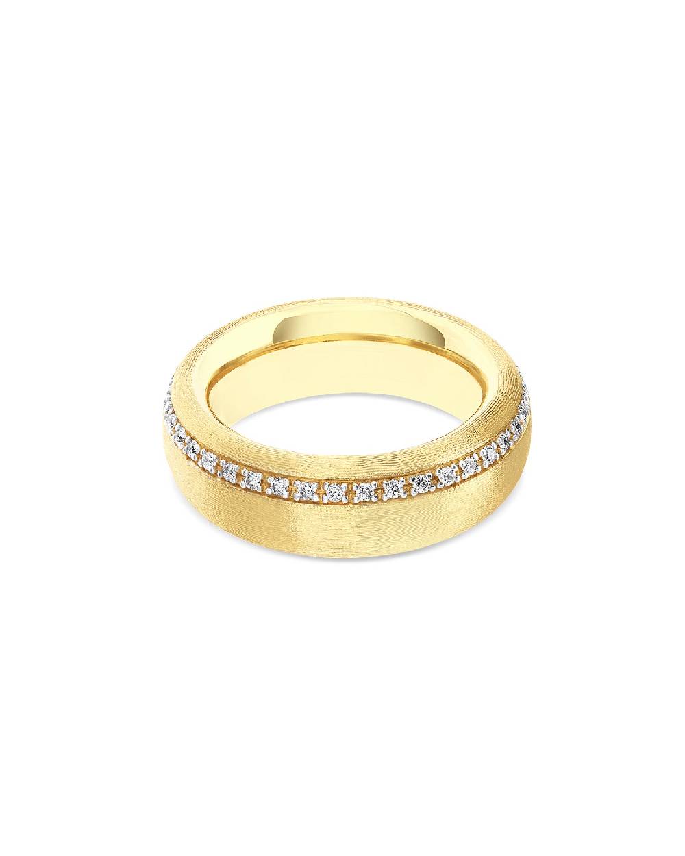 Nanis Anello di fidanzamento "LIBERA ICON" in oro e diamanti (grande) – Nanis Italian Jewels Ritorno libero