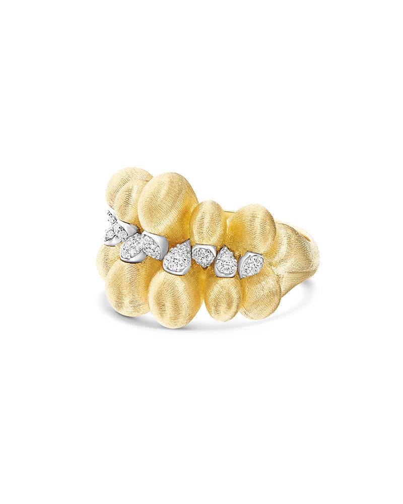 Nanis Anello "TRASFORMISTA" con elementi a goccia in oro e diamanti – Nanis Italian Jewels Latest stili