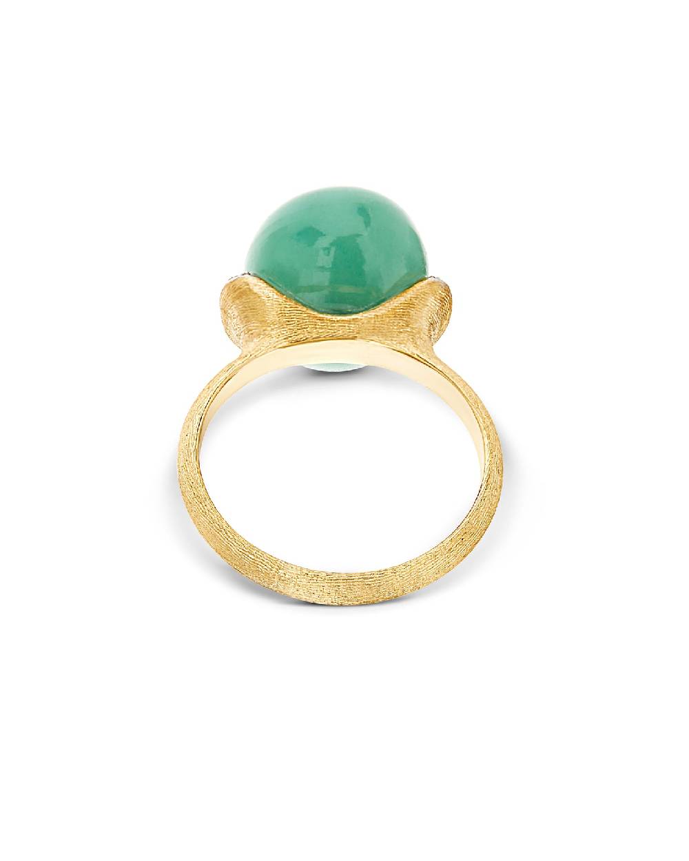 Nanis Anello "AMAZZONIA" in oro, diamanti e avventurina verde (grande) – Nanis Italian Jewels Discount Store per i nuovi prodotti