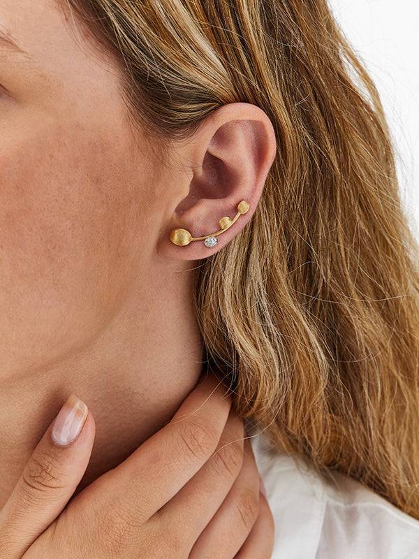 Nanis Orecchini "DANCING ÉLITE" a ramoscello in oro e diamanti – Nanis Italian Jewels Vendita calda