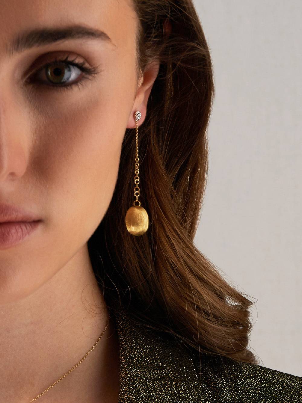 Nanis Orecchini "CANDLE" in oro e diamanti – Nanis Italian Jewels Sconti VIP