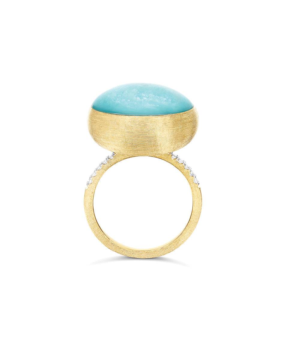 Nanis Anello Anice "Boules" in oro inciso, diamanti, cristallo di rocca e am – Nanis Italian Jewels Solo un giorno rimasto