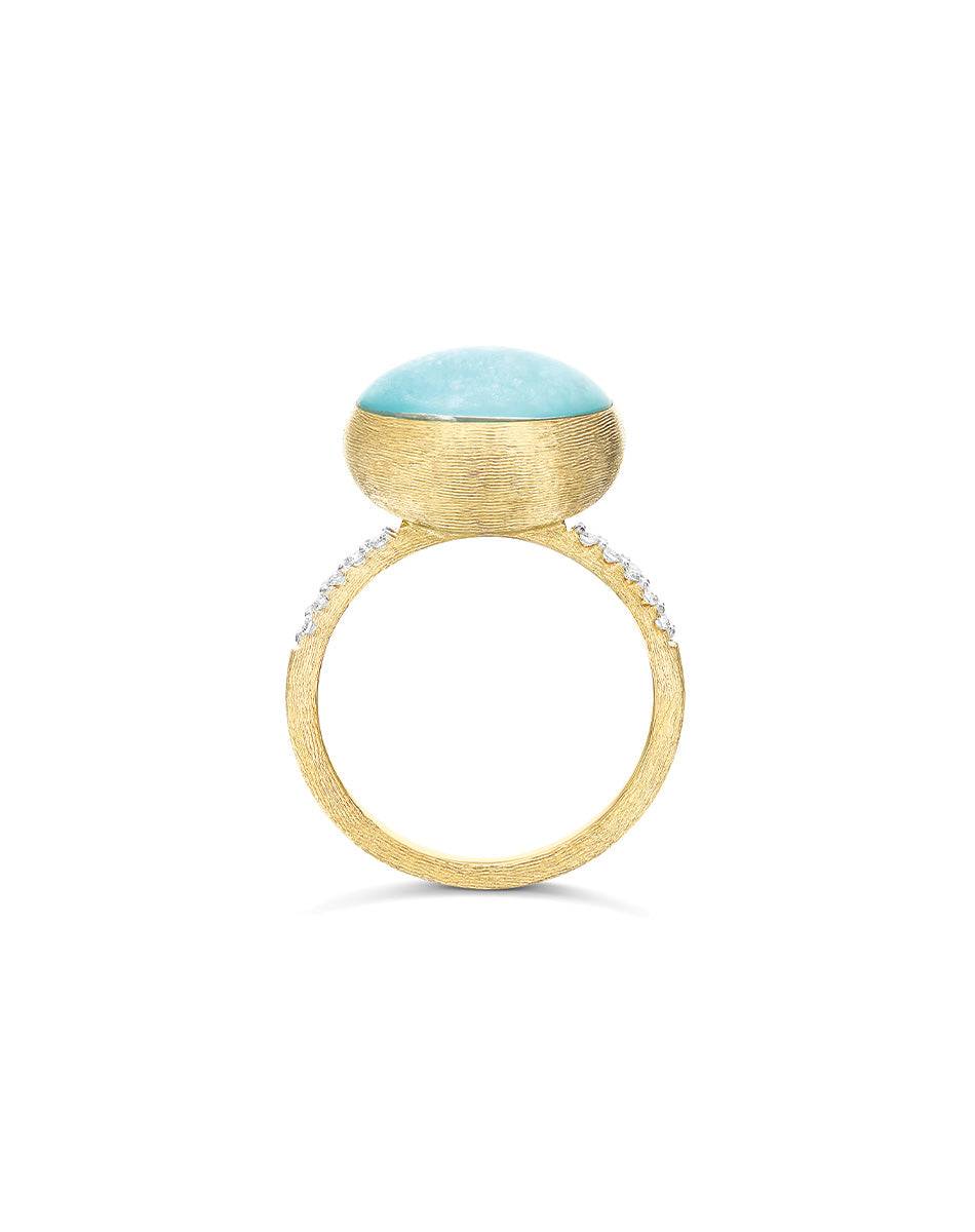 Nanis Anello Anice "Boules" in oro inciso, diamanti, cristallo di rocca e am – Nanis Italian Jewels Super sconto