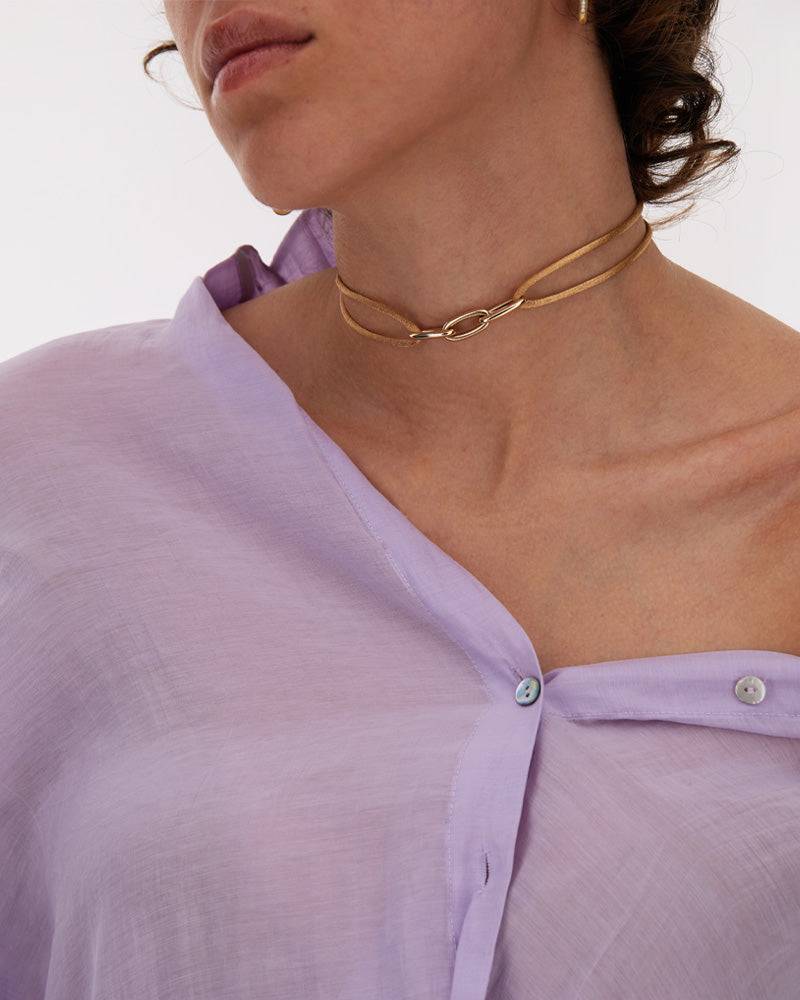 Nanis Bracciale collana "libera soul" con triplo elemento in oro rosa – Nanis Italian Jewels Sconto