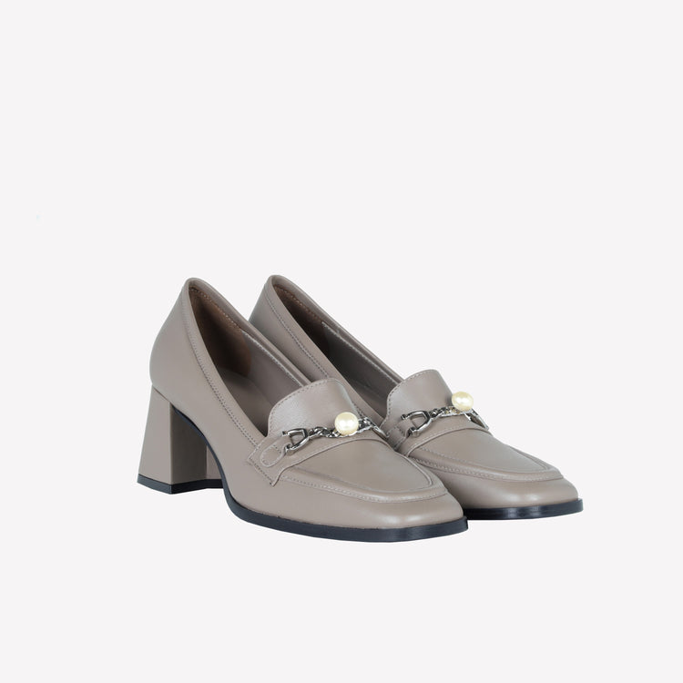 Roberto Festa MOCASSINO IN NAPPA ACACIA CON ACCESSORIO PERLA GERT Saldi Di Fabbrica